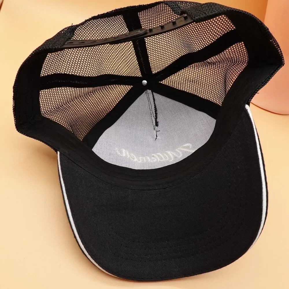 Milwaukee Milkmen Hat Cap Snap Back Mesh Trucker Embroidered Script Baseball